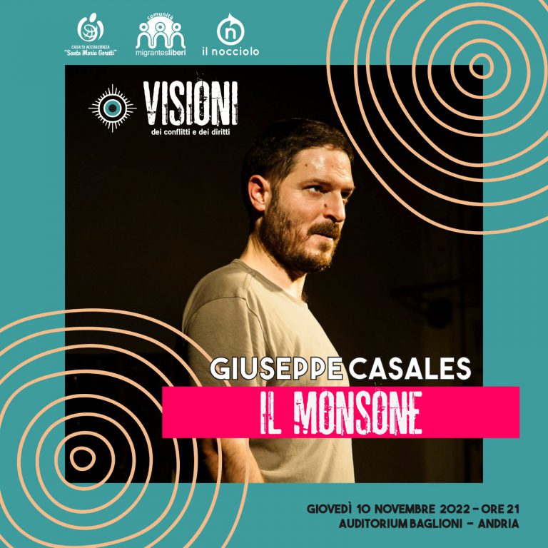 Visioni – dei conflitti dei diritti. Secondo appuntamento con “Il Monsone” di Giuseppe Casales