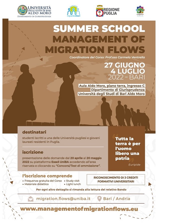 Summer School “Management of Migration Flows”